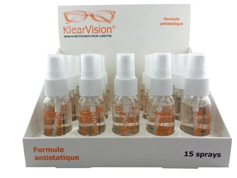 Spray nettoyants pour lunettes KlearVision